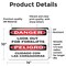 Signmission Look Out For Forklifts Bilingual, 14 in W x Rectangle, Vinyl Decal OS-2PACK-DS-D-1014-L-19425 - alternate 6